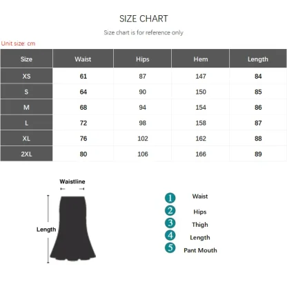 Elegant Light Maxi Denim Skirt - Image 7