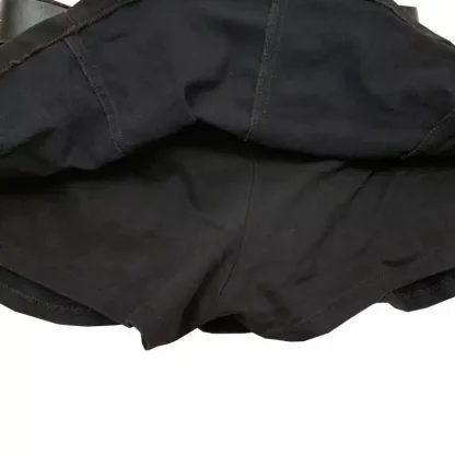 Low-rise Cargo Mini Denim Skirt - Image 10