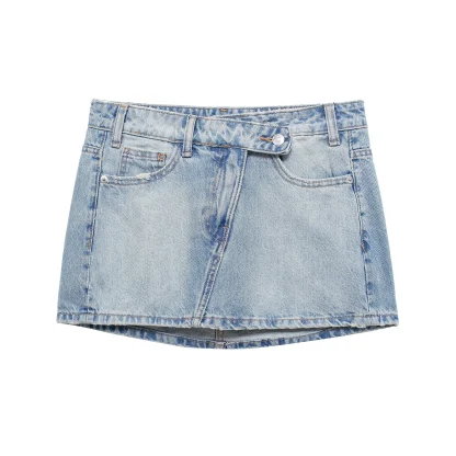 Casual Chic Mini Denim Skirt - Image 9