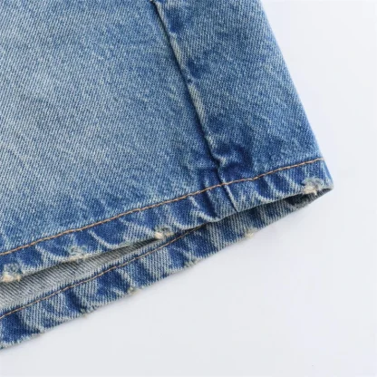 Casual Chic Mini Denim Skirt - Image 11