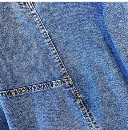 Plus Size Casual Denim Skirt - Image 10