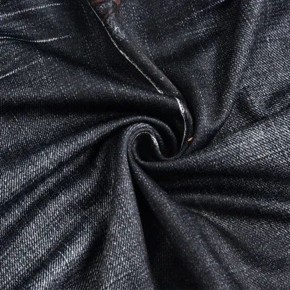 Strechable Mini Denim Skirt - Image 4