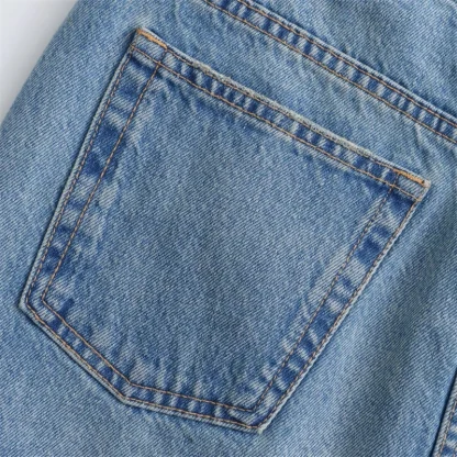 Casual Chic Mini Denim Skirt - Image 13