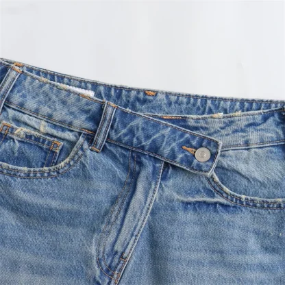 Casual Chic Mini Denim Skirt - Image 5